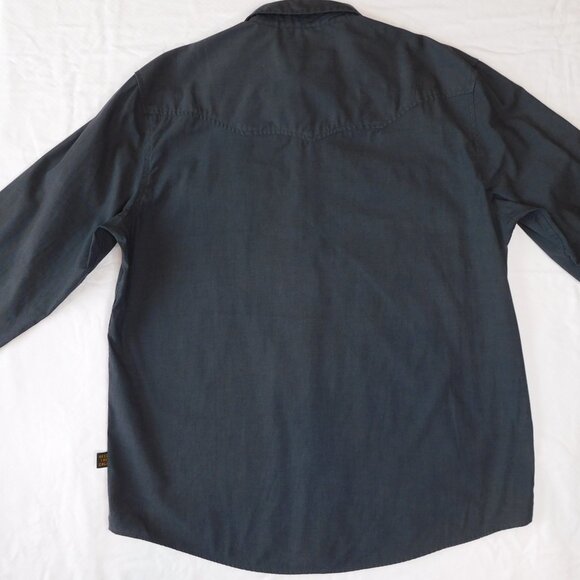 Howler Brothers Dark Gray Casual Button Down Shirt - Picture 6 of 14